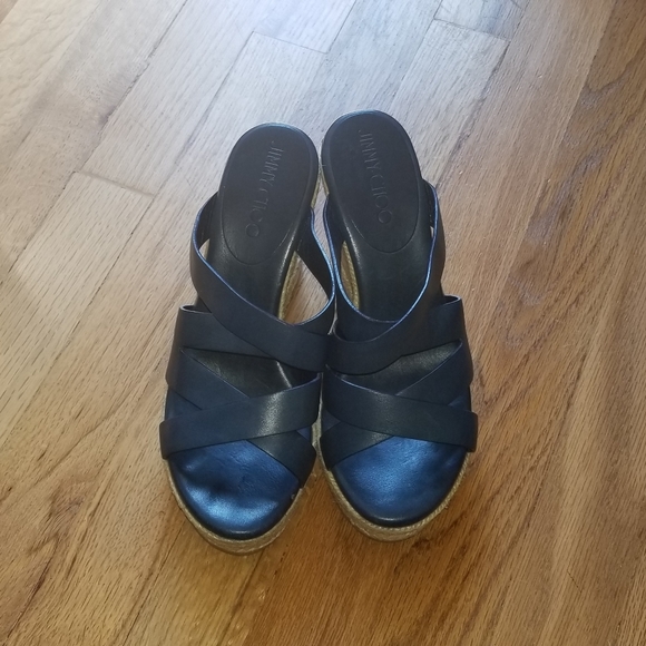 Jimmy Choo Wedge Sandal - Picture 2 of 16